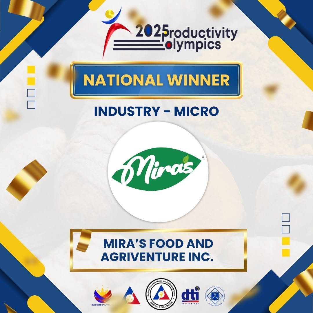 2025 Productivity Olympics National Winner, Industry Micro: Mira's Food and Agriventure Inc.