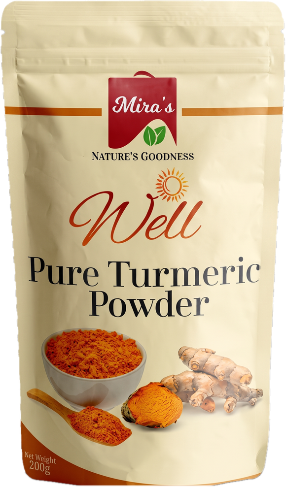Mira's Pure Turmeric Powder pack